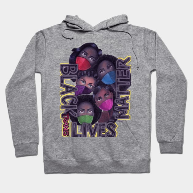 Black Trans Lives Matter Hoodie by Quarantine Girls